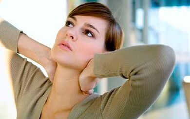 Die Durchführung von Gymnastik bei zervikaler Osteochondrose wirkt sich auf die Beseitigung der Krankheit aus